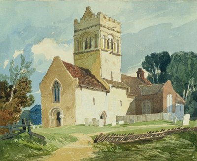 Église de Gillingham, Norfolk - John Sell Cotman